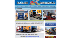 Desktop Screenshot of englishmobilemechanics.com