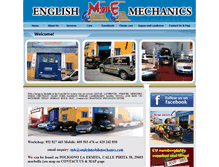 Tablet Screenshot of englishmobilemechanics.com